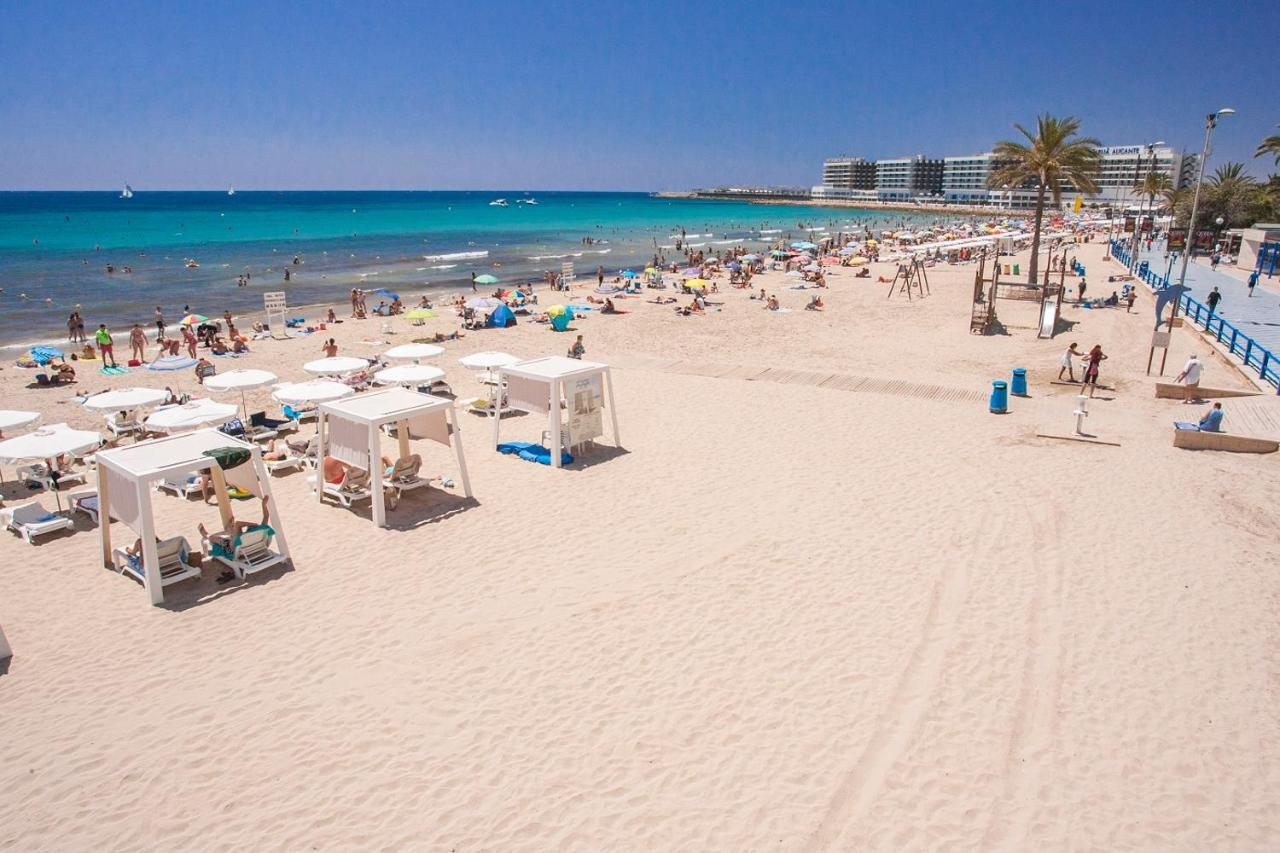 Large Apartment With Large And Sunny Terrace - Garden & Outdoor Gym , Alicante Center Extérieur photo